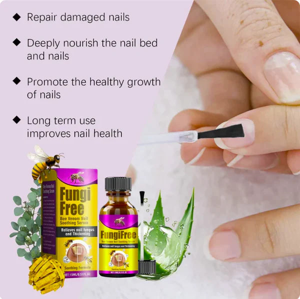 Bee Venom Nail Fungus Solution 10ml Each BUY 1 GET 1 FREE